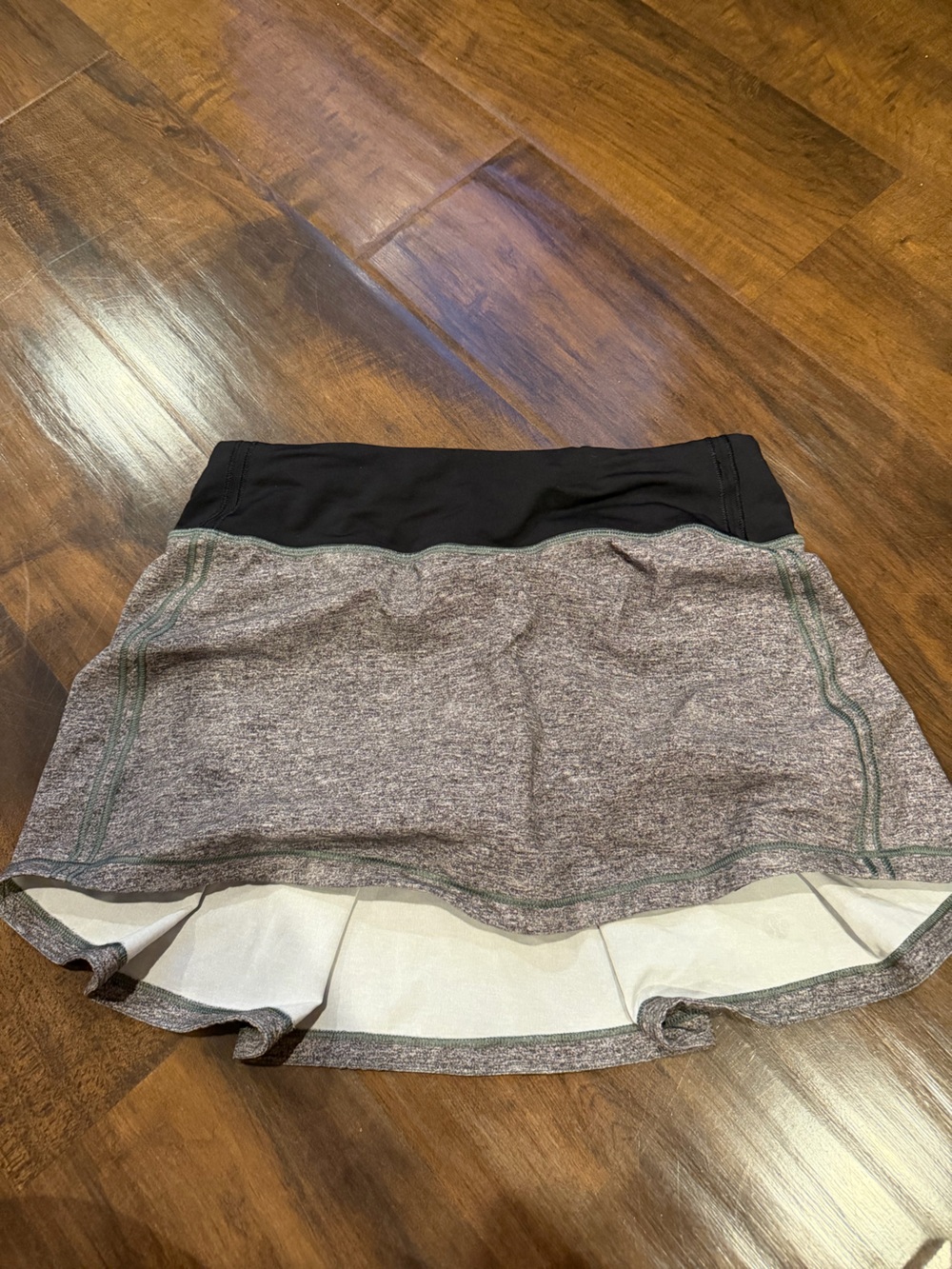 lululemon athletica Heather Gray Tennis Skirt